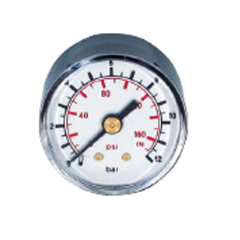Manómetro de presión Ø43. Conexion posterior foto del producto Vista Principal L