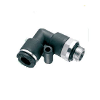 Racor codo orientable macho cil&iacute;ndrico c/junta 4-1/4 foto del producto Vista Principal L