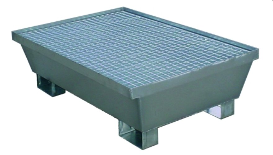 Cubeto de acero 200L 2 bidones foto del producto Vista Principal L