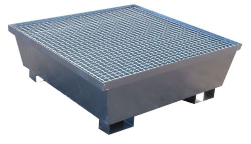 Cubeto de acero 200L 4 bidones foto del producto Vista Principal L