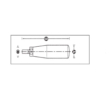 Manilla giratoria lisa M12x87 mm foto del producto Vista 2 L