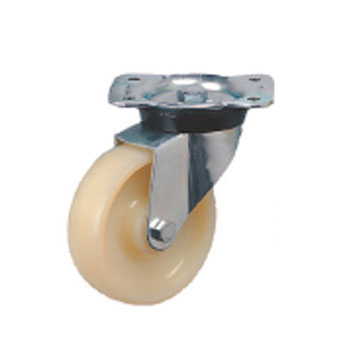 Rueda de nylon giratoria 160mm foto del producto Vista Principal L