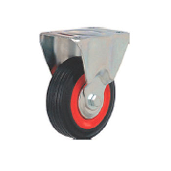 Rueda goma fija Ø75mm foto del producto Vista Principal L