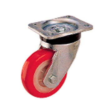 Rueda poliuretano giratoria Ø200mm foto del producto Vista Principal L