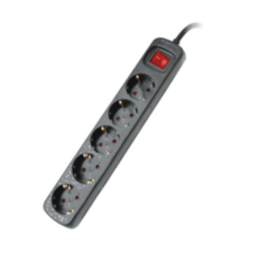 REGLETA ELECTRICA CON INTERRUPTOR 5 TOMAS foto del producto Vista Principal L