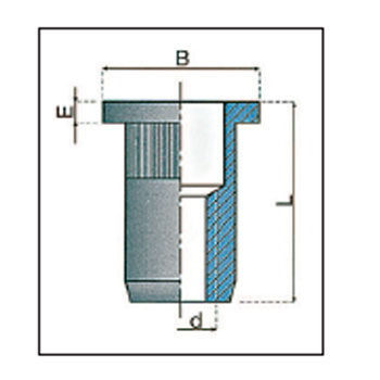 Cuerpo cil&iacute;ndr. INOX moleteado c/plana M8x0.7-3.3 foto del producto Vista Principal L