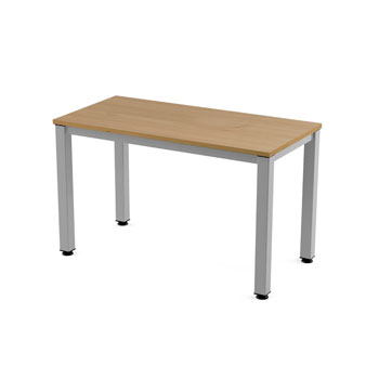 MESA DE OFICINA EXECUTIVE DE 120X60 ALUM-ROBLE foto del producto Vista Principal L