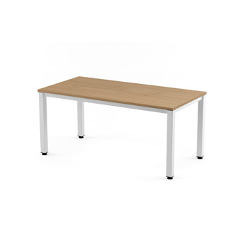 MESA DE OFICINA EXECUTIVE DE 140X80 BLANCO-ROBLE foto del producto Vista Principal L