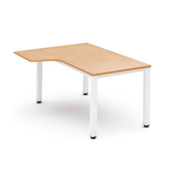 MESA DE OFICINA EXECUTIVE FORMA L IZDA. 160X120 BLANCO-HAYA foto del producto Vista Principal L