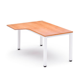 MESA DE OFICINA EXECUTIVE FORMA L IZDA. 180X120 BLANCO-ROBLE foto del producto Vista Principal L