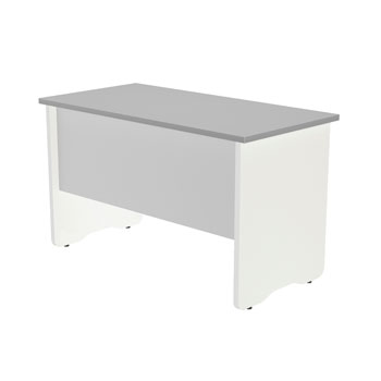 MESA WORK 120X60 BLANCO-GRIS foto del producto Vista Principal L