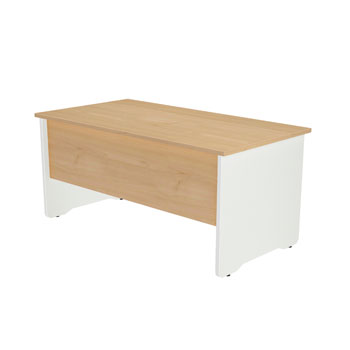 MESA WORK 160X80 BLANCO-ROBLE foto del producto Vista Principal L