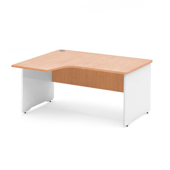 MESA WORK FORMA L IZDA. 160X120 BLANCO-HAYA foto del producto Vista Principal L