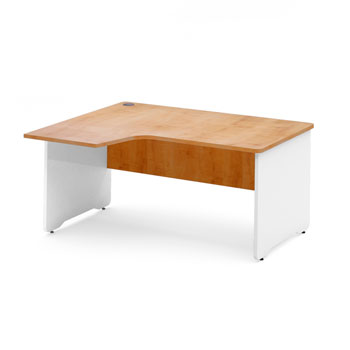 MESA WORK FORMA L IZDA. 160X120 BLANCO-ROBLE foto del producto Vista Principal L