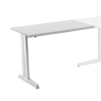 ALA AUXILIAR PARA MESA METALICA 1000x60 BLANCO-GRIS foto del producto Vista Principal L
