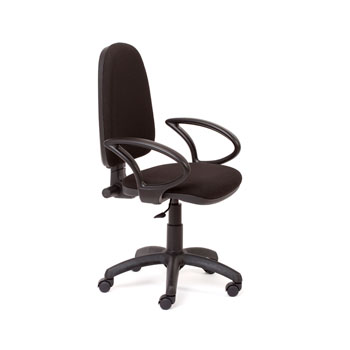 SILLA DE OFICINA + JUEGO DE BRAZOS NEGRO foto del producto Vista Principal L