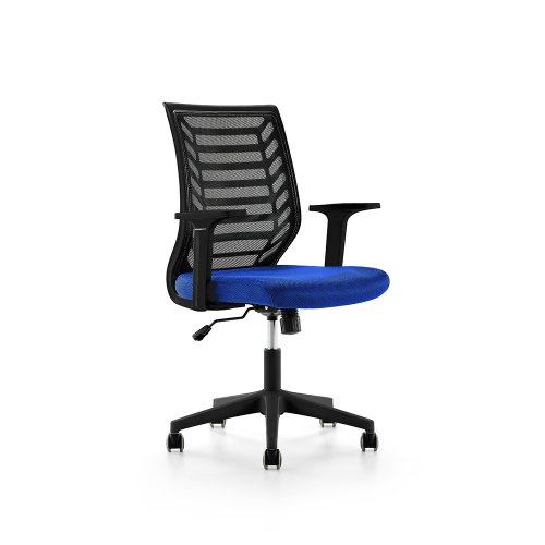 Silla oficina basculante Azul foto del producto Vista Principal L