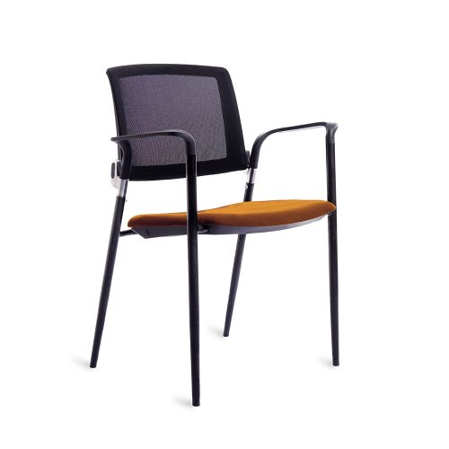 Silla oficina confidente Naranja foto del producto Vista Principal L