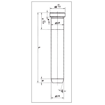 Columna para casquillo guía  12X80 foto del producto Vista Principal L