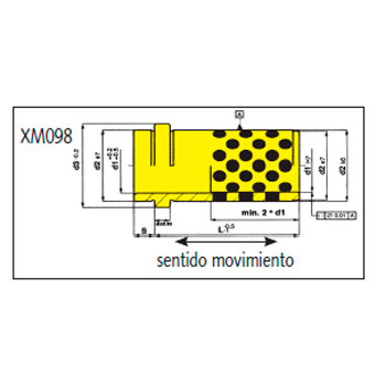 Casquillo con grafito 312  20X27 foto del producto Vista Principal L