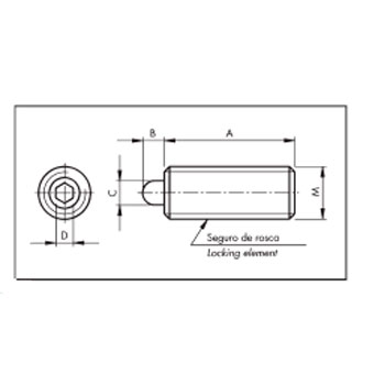 Expulsor MB Corto  3D foto del producto Vista 2 L