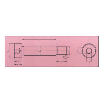 Tornillo tope guía M 5X 6X 10mm foto del producto Vista 2 L