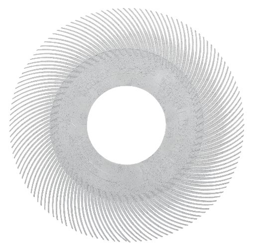 DISCO RADIAL BRISTLE BRUSH DIAM 150 GR 120 BLANCO foto del producto Vista Principal L
