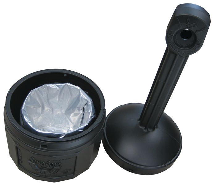 CENICERO BOLARDO POSTE AHOGO Ø 420MM ALTO 965 NEGR

MAterial de VARIOS no admite devolucion ni anulacion una ve pedido foto del producto Vista Principal L
