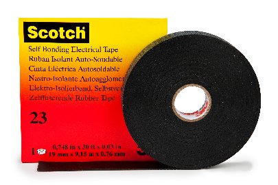 Scotch® 23 Cinta Autosoldable, 19mm x 9.15m foto del producto