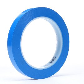 3M™ Cinta de Vinilo 471, Azul, 6 mm x 33 m, 0.14 mm foto del producto