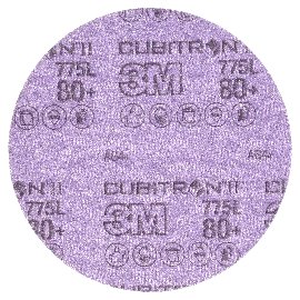 3M™ Cubitron II Hookit Disco Film 775L, 152 mm, Sin Ag. g80 foto del producto