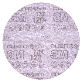 3M™ Cubitron II Hookit Disco Film 775L, 152 mm Sin Ag. G120 foto del producto