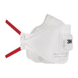 Caja 10 uds. mascarilla des. plegable 9332+GEN3 FFP3 foto del producto