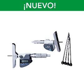 Kit U-Wave Mitu BT Micrómetro 329-250-30 +264-627 +02AZF310 foto del producto