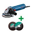 Miniamoladora GWS 12-125 + 4 Discos STD de REGALO foto del producto Vista Principal S
