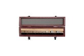 Gauge Block Set, Metric, Ins. Cert., ISO 10 Blocks, Grade 1, Steel foto del producto Vista Principal S