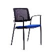 Silla oficina confidente Azul foto del producto Vista Principal S